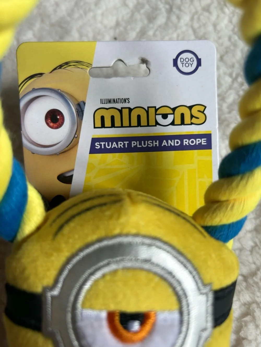 Minions Stuart Double Tug Dog Toy